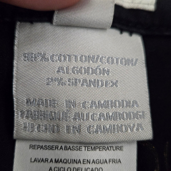 Y2K French Dressing High Rise Chino Straight Bootcut Minimal Twill Pants Size 8 - Picture 6 of 8